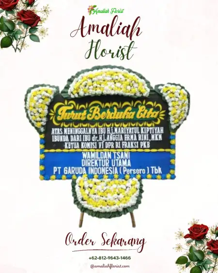 Papan Bunga Duka Tahuna Timur