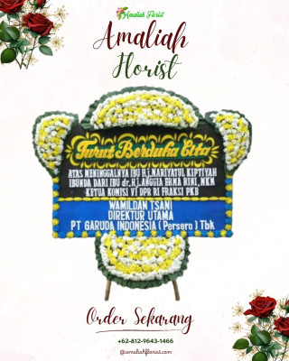 Papan Bunga Duka di Tahuna Timur