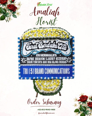 Papan Bunga Duka di Tahuna Timur